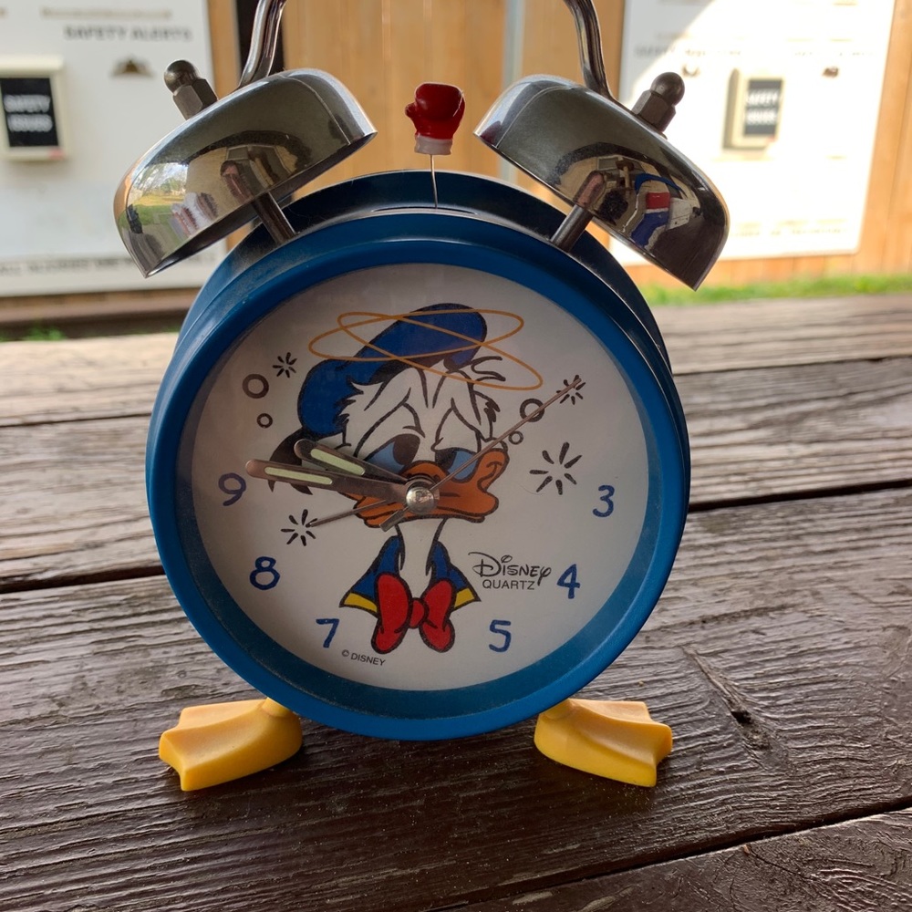 🐥Disney Donald Duck Alarm Clock !